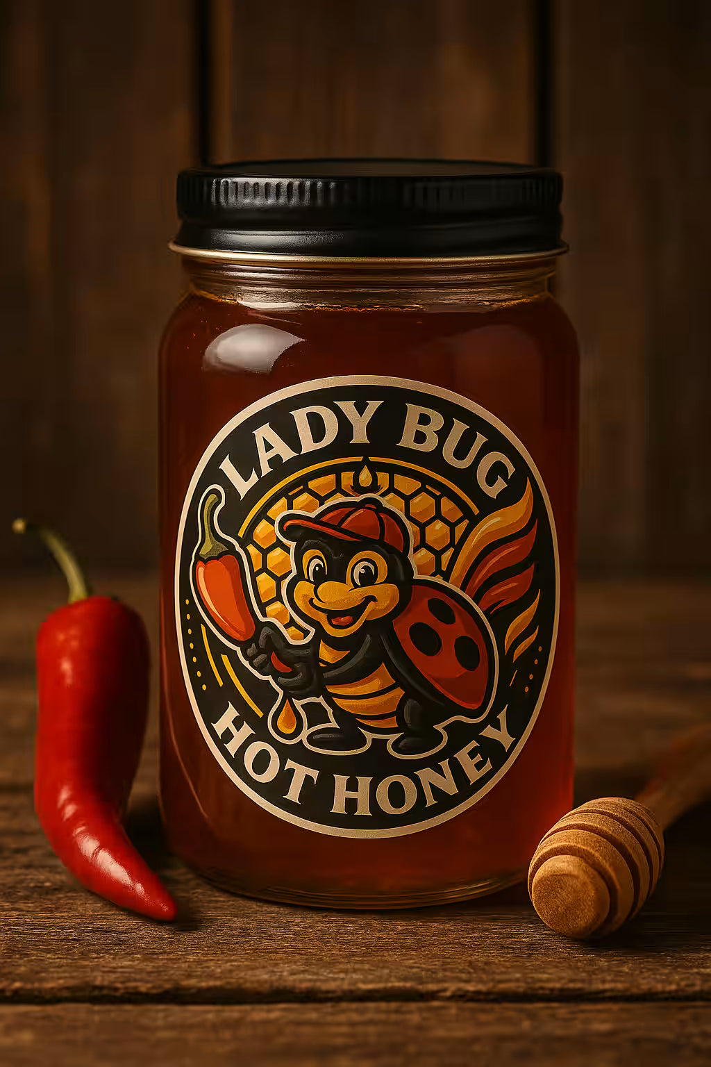 Lady Bug Hot Honey