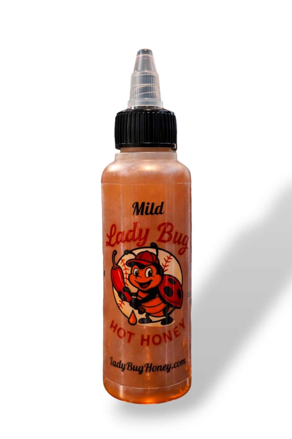 Mild Hot Honey — 4 oz Squeezable Bottle 🌶️🌶️